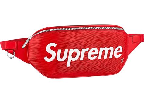 louis vuitton epi supreme bumbag red|louis vuitton supreme bumbag.